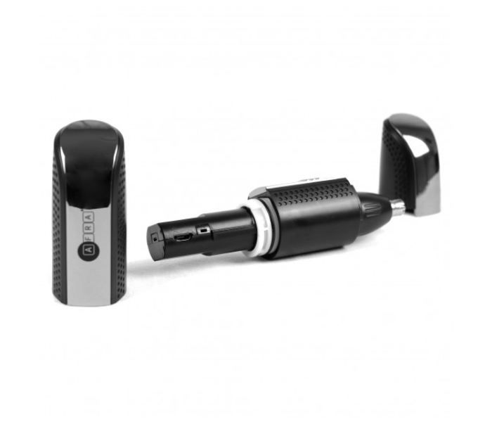 Afra AF-0045NSBK 3 In 1 Stainless Steel Head Nose Trimmer - Silver and Black - Zoom Image 3