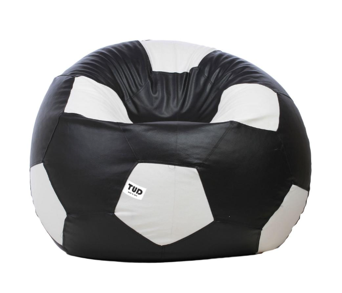 TUD Football XXXL Bean Bag - Black and White - Zoom Image