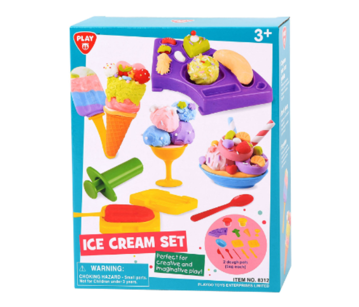 PlayGo PLY8312 Ice-Cream Set Activity Toy For Kids - Zoom Image 1