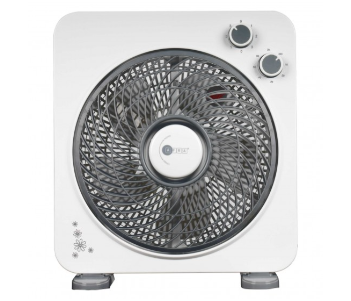 Afra AF-1045WT 45Watts Electric Box Fan - White - Zoom Image 2