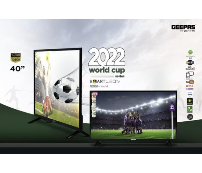 Geepas GLED5508SFHD 55-inch UHD & 4K Smart LED TV - Zoom Image 7