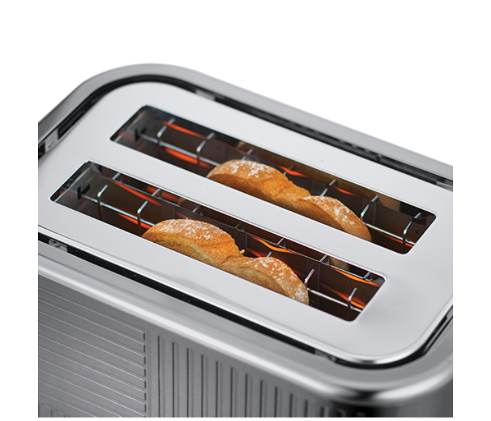 Russell Hobbs RH25250 Geo Steel 2 Slice Toaster - Steel - Zoom Image 6