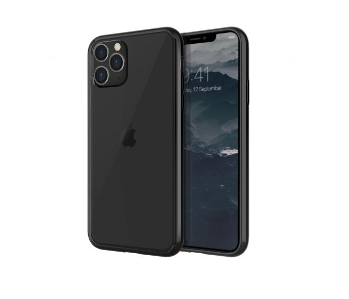 Uniq Hybrid Iphone 11 Pro Lifepro Xtreme Mobile Covers - Obsidian Black - Zoom Image