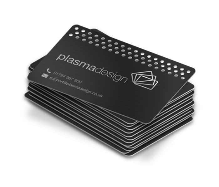 AlHirfa LSR-012 Metal Business Cards - Black - Zoom Image