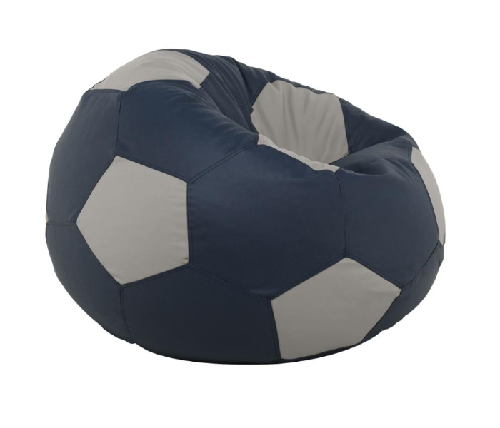 TUD Football XXXL Bean Bag - Black and Grey - Zoom Image