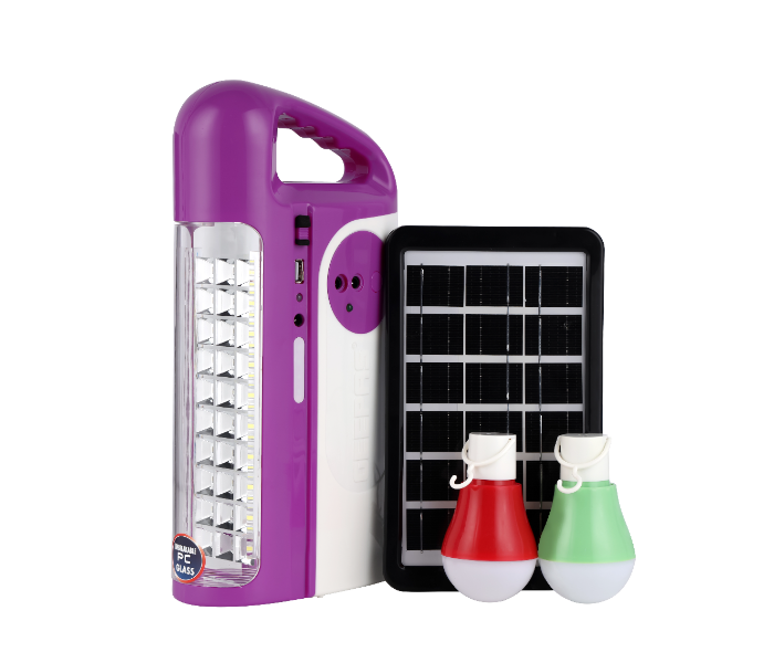 Geepas GE53035 30Pieces SMD Rechargeable Emergency Lantern - White and Purple - Zoom Image