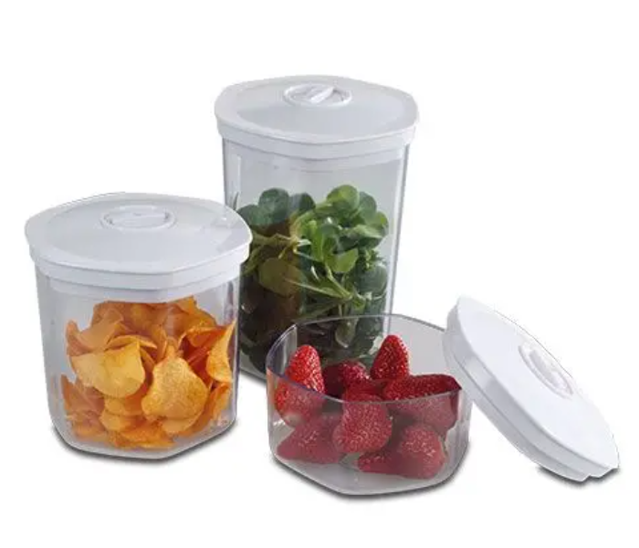 Solis 3 Pieces Fresh Keeping Vacuum Container - Zoom Image 2