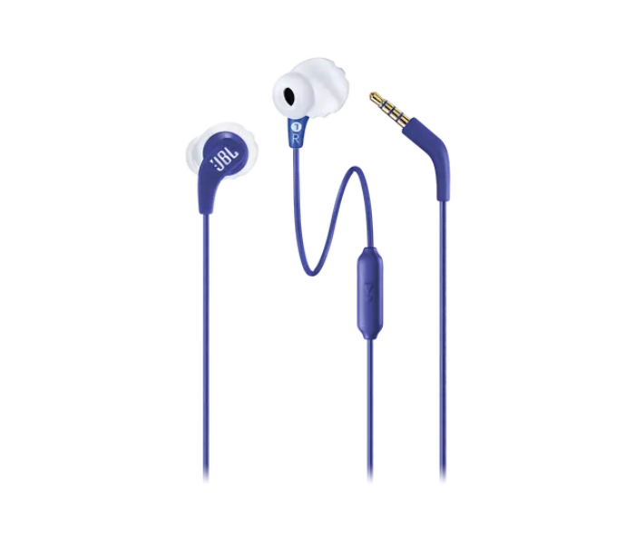 JBL Endurance RunBT Sweatproof Bluetooth In-Ear Headphones - Blue - Zoom Image 4