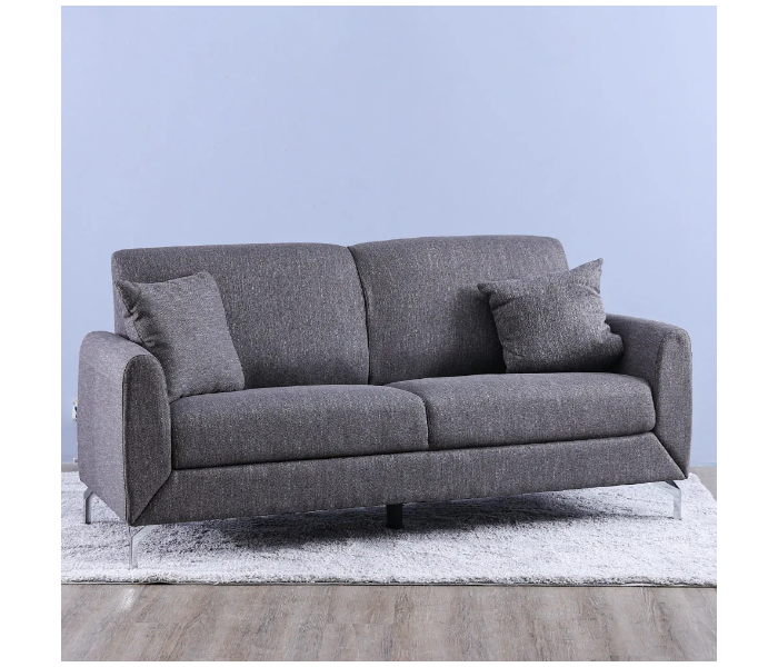 Danube Home Jozel 3-Seater Fabric Sofa - Grey - Zoom Image 5