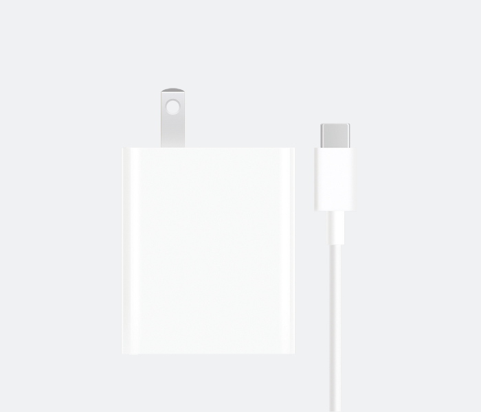 Xiaomi Mi 33W Charging Combo Type-A - White - Zoom Image