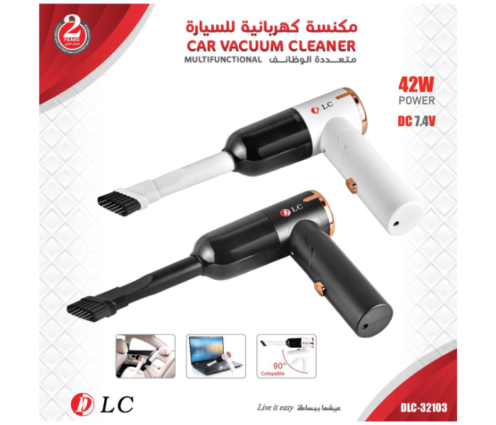 DLC DLC-32103 42Watts Car Vacuum Cleaner - Zoom Image