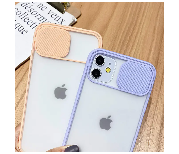 Slide Camera Lens Protection Shockproof TPU Phone Case for iPhone 8 Plus - Zoom Image 2