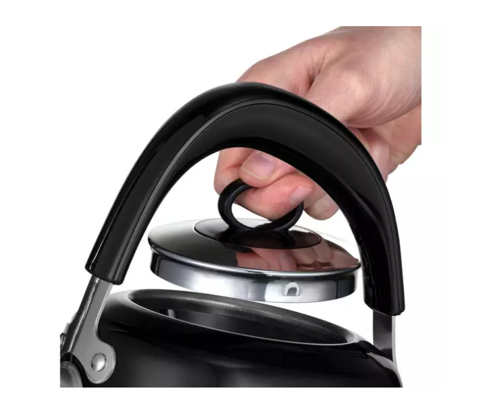 Russell Hobbs RH28131 Stylevia Kettle Brushed Stainless Steel - Black - Zoom Image 3