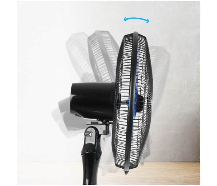 Afra AF-1660BK 60Watts Electric Stand Fan - Black - Zoom Image 2