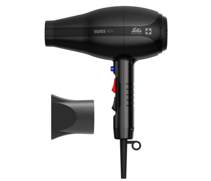 Solis 2000 Watts Swiss Air 360 Degree Hair Dryer - Black - Zoom Image 1