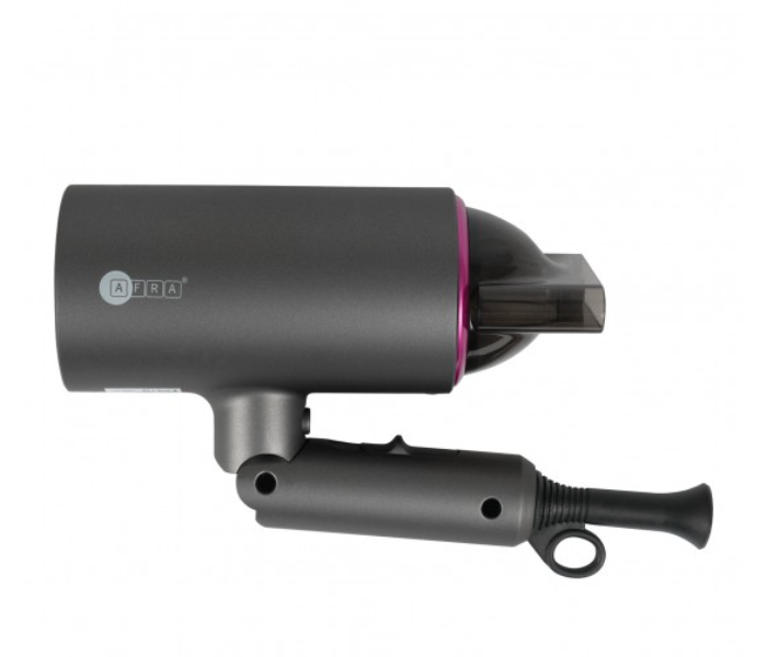 Afra AF-1400HDPG 1400Watts Cool Shot Button Hair Dryer - Grey and Purple - Zoom Image 7