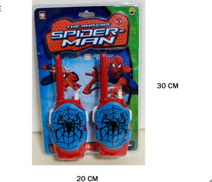 5737-2 Spiderman Walkie-talkie For Kids - Zoom Image