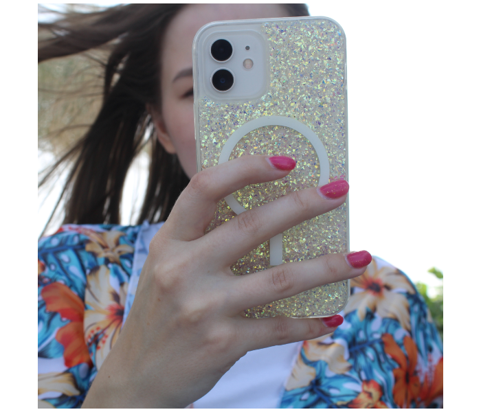 Protective MagSafe Case Glitter Design Mobile Cases For iPhone 12 Pro - Zoom Image 4