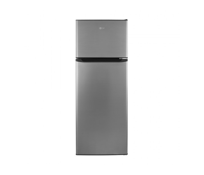 Afra AF-3400RFSS 340 Litre Double Door Refrigerator - Silver - Zoom Image 1