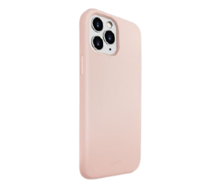 Uniq Hybrid Iphone 12 Pro Max Lino Hue Antimicrobial Mobile Covers - Pink - Zoom Image