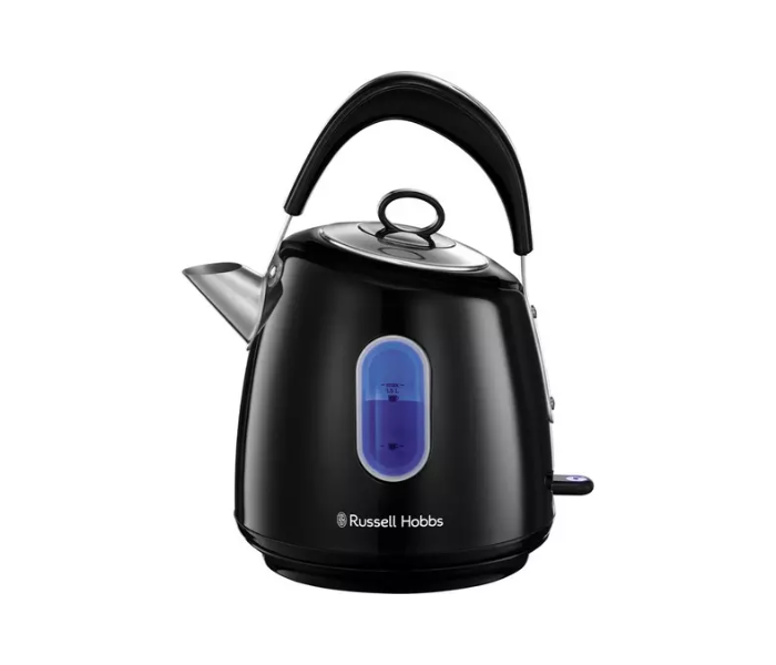 Russell Hobbs RH28131 Stylevia Kettle Brushed Stainless Steel - Black - Zoom Image 1