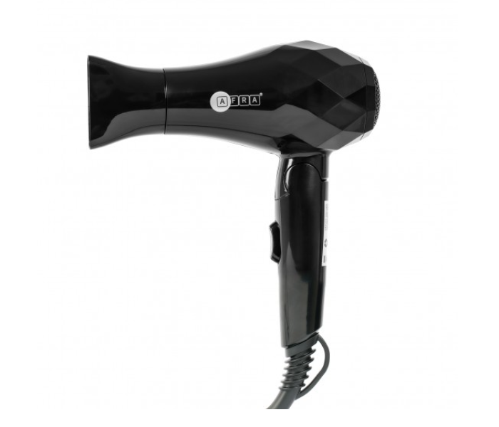 Afra AF-1000HDBK 1000Watts Hair Dryer - Black - Zoom Image 1