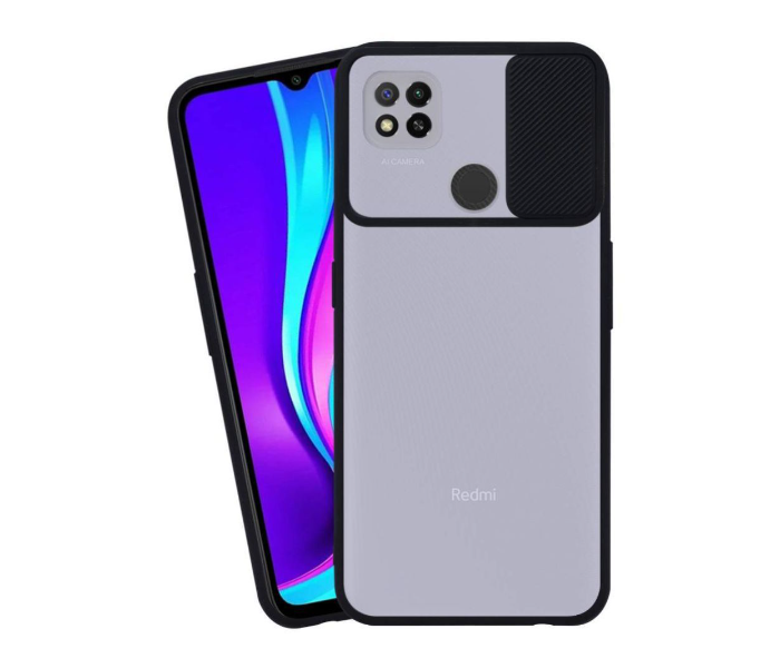 Shockproof Back Cover for Redmi 9C - Black - Zoom Image 1