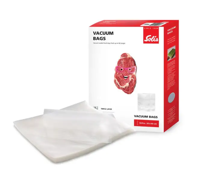 Solis 30x 40cm 50 Pieces Vacuum Bags - Zoom Image 1