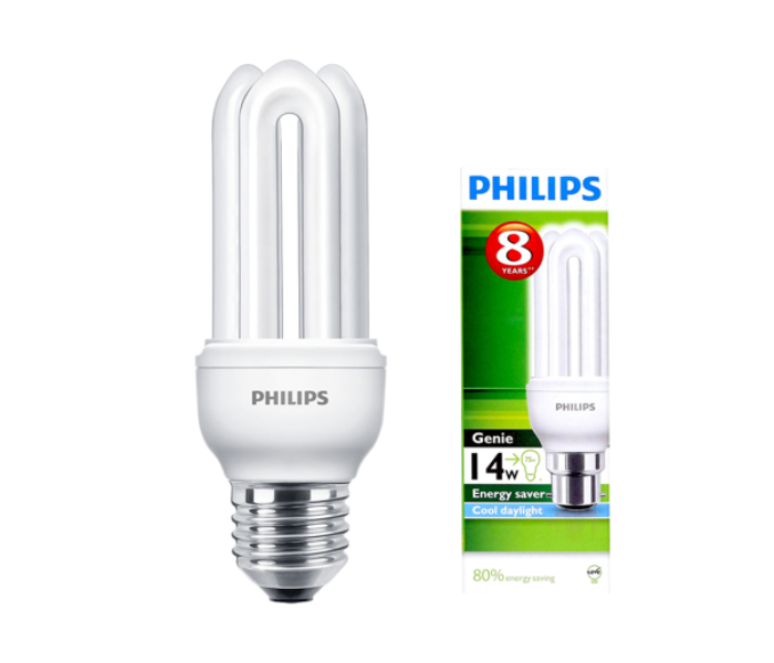 Philips 107309078 14Watts E27 Genie Energy Saver Cool Daylight - White - Zoom Image 2