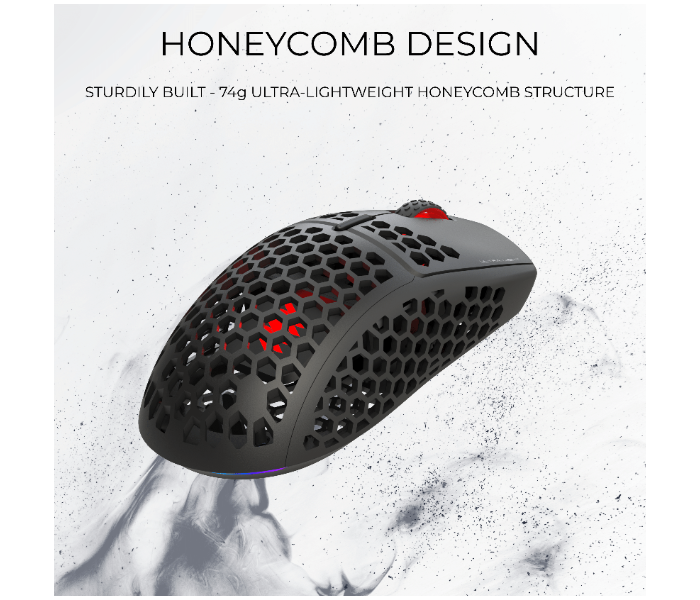 Craze C-HR Hikari Pro Mouse Shell - Black - Zoom Image 2