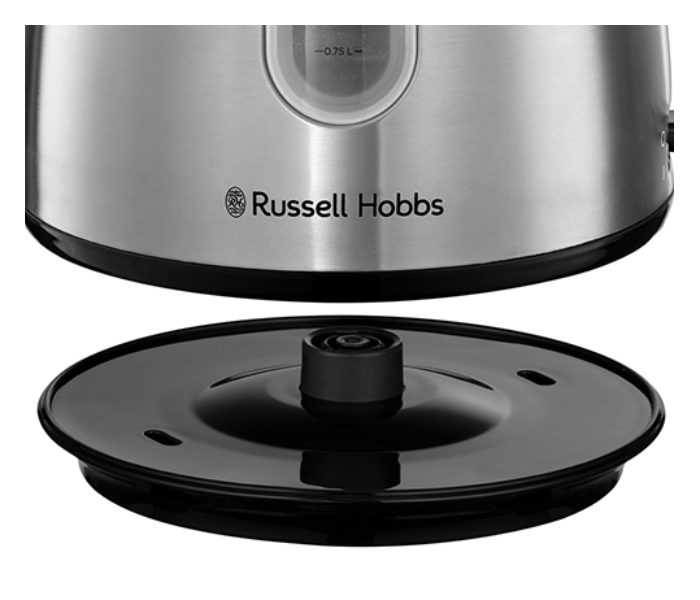 Russell Hobbs RH28130 Stylevia Kettle Brushed Stainless Steel - Silver - Zoom Image 2