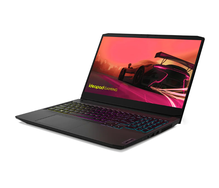 Lenovo 82K201JRAX IdeaPad Gaming 3 15ACH6 15.6 Inch FHD AMD Ryzen 5 5600H Processor 16GB DDR4 RAM 512GB SSD 4GB NVIDIA GeForce RTX 3050 GDDR6 Windows 11 Home 64 - Black - Zoom Image 3