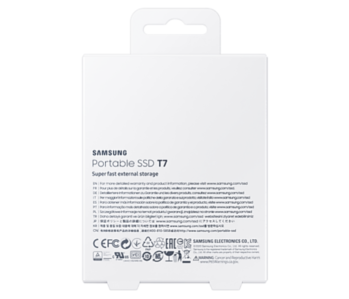 Samsung MU-PC500R/WW Portable SSD T7 500GB - Indigo Blue - Zoom Image 9