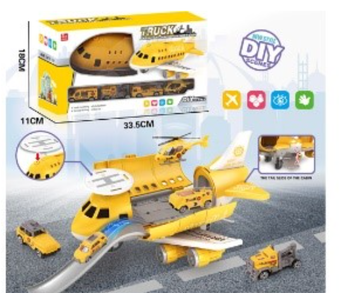 DK1103 Parking Lot Activity Toy For Kids - Yellow - Zoom Image