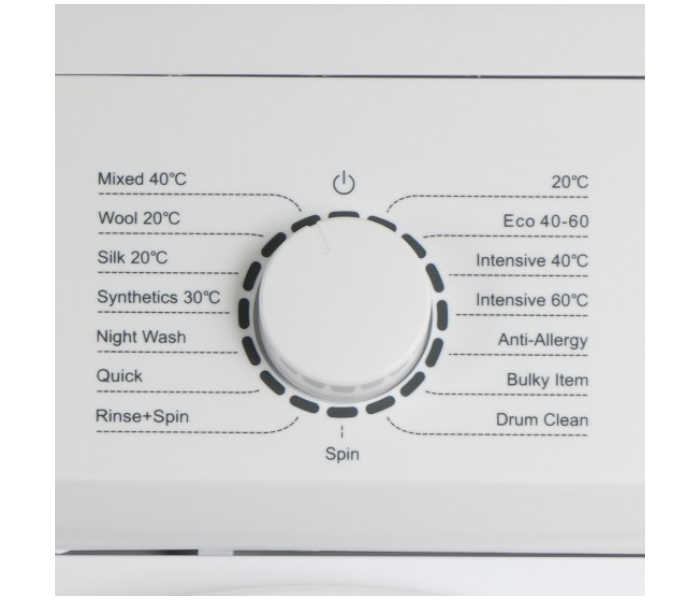 Afra AF-7120WMWT 7Kg 1200 Rpm Front Load Washing Machine - White - Zoom Image 4