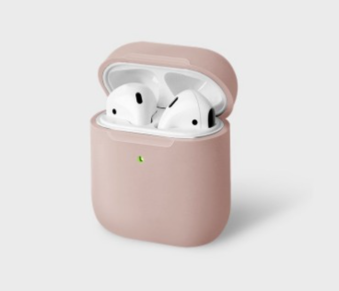 Uniq Lino Hybrid Liquid Silicon Airpods Pro Case - Pink - Zoom Image