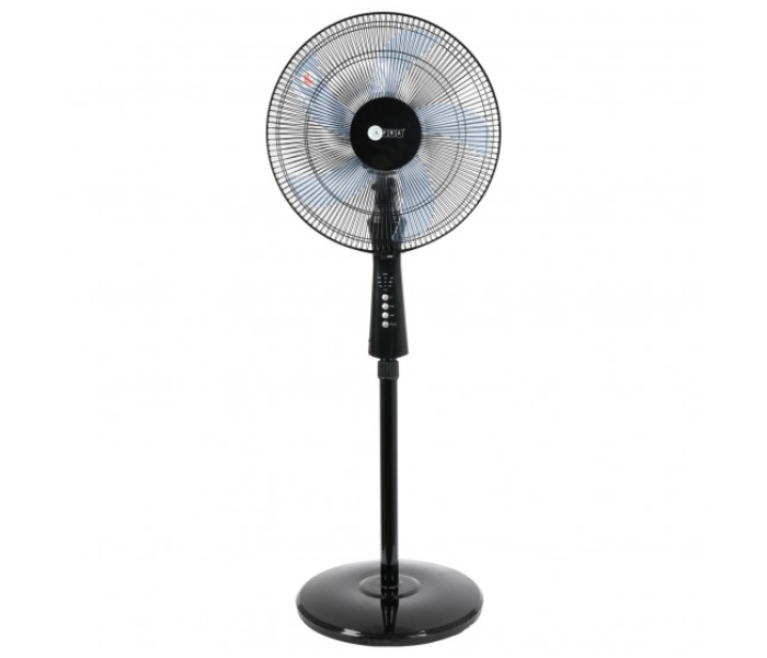 Afra AF-1660BKR 60Watts Electric Stand Fan With Remote - Black - Zoom Image 1