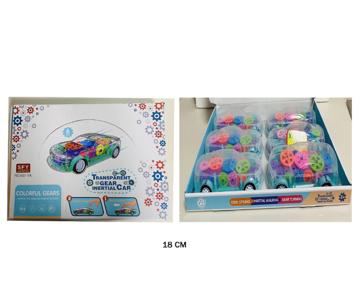 807-11A Transparent Car For Kids - Zoom Image