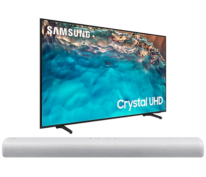 Samsung 85BU8000 85Inch Crystal 4K UHD Smart TV - Black - Zoom Image 2