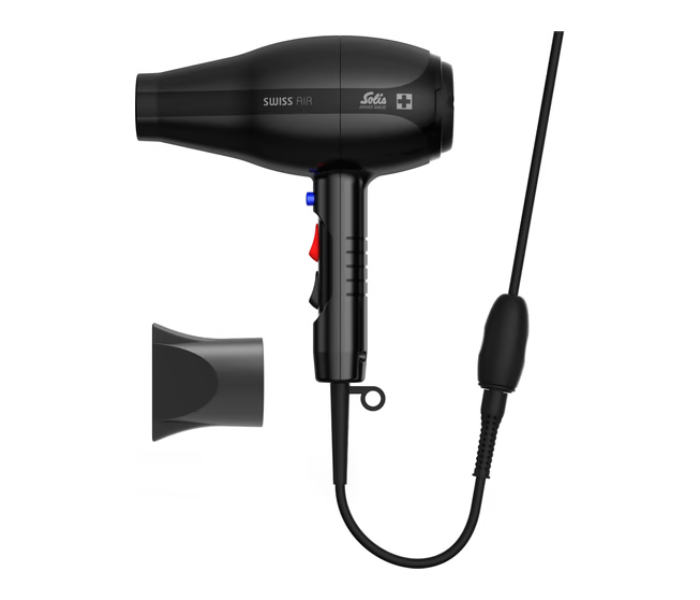 Solis 2000 Watts Swiss Air 360 Degree Hair Dryer - Black - Zoom Image 3