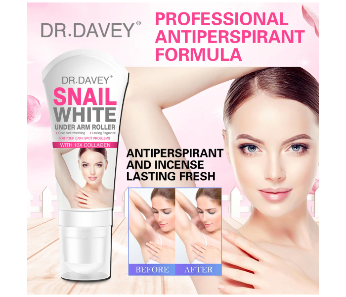 Dr. Davey 100ml Snail White Underarm Whitening Refreshing fragrance Under Arm Roller - Zoom Image 2