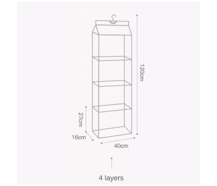 4 Layers Dustproof Storage Bag - Grey - Zoom Image 1