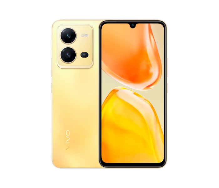 Vivo V25 8GB RAM 128GB - Sunrise Gold - Zoom Image 1