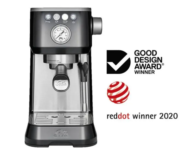 Solis Barista Perfetta Plus Coffee Maker - Black - Zoom Image 1