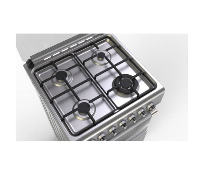 Afra AF-60 Stainless Steel 60X60 Free Standing Cooking Range - Silver and Black - Zoom Image 5