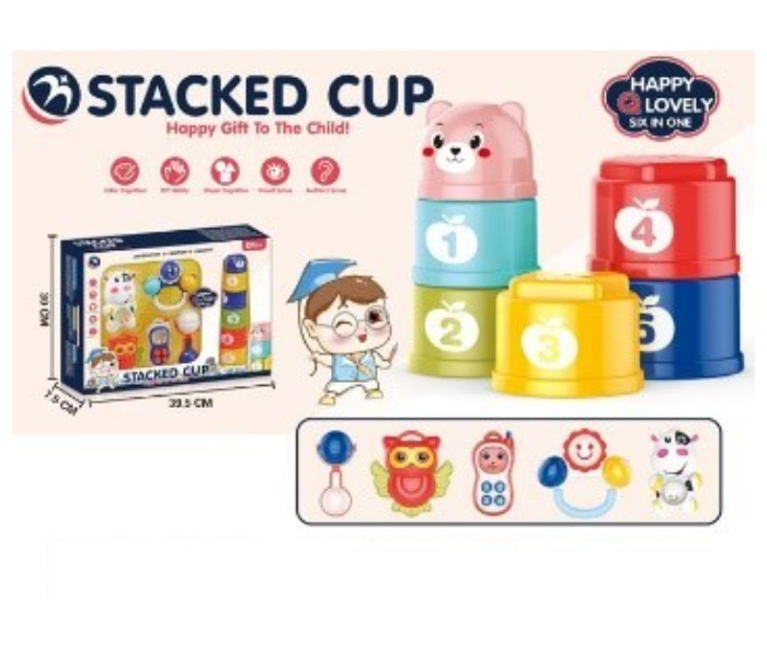 DK1025 Baby Stacked Cup Activity Toy For Kids - Zoom Image