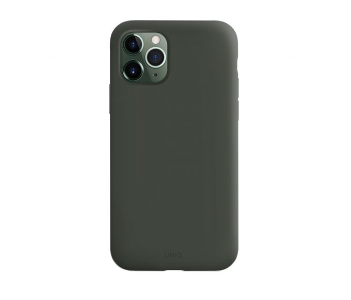 Uniq Hybrid Iphone 11 Pro Lino Hue Mobile Covers - Grey - Zoom Image 2