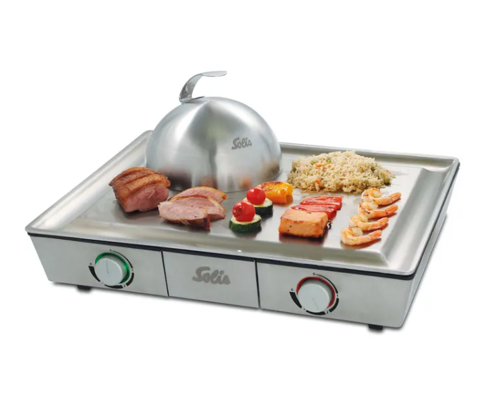 Solis 2000 Watts Teppanyaki Home Grill - Silver - Zoom Image 1