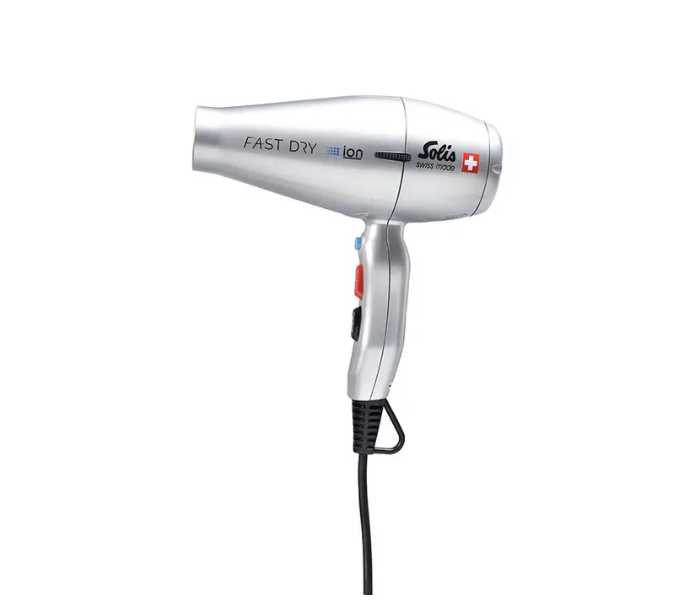 Solis 2200 Watts Fast Dry Hair Dryer - Silver - Zoom Image 2