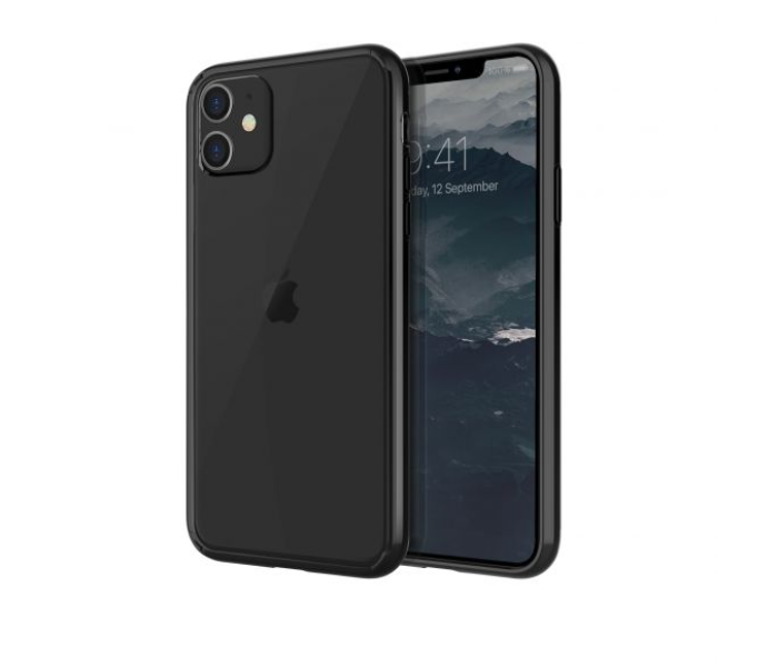 Uniq Hybrid Iphone 11 Lifepro Xtreme Mobile Covers - Obsidian Black - Zoom Image